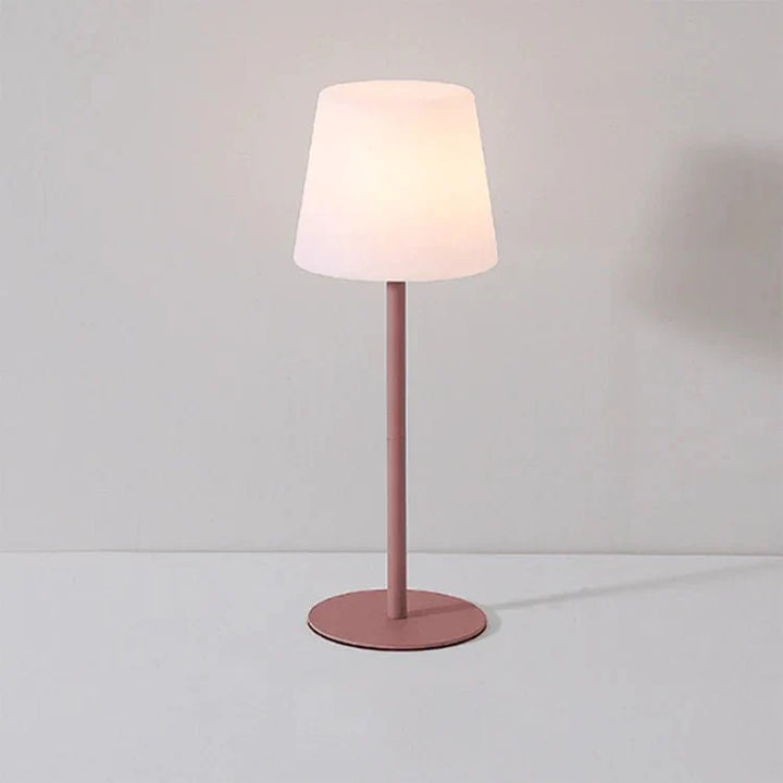 Nowoczesna bezprzewodowa lampa stołowa LED