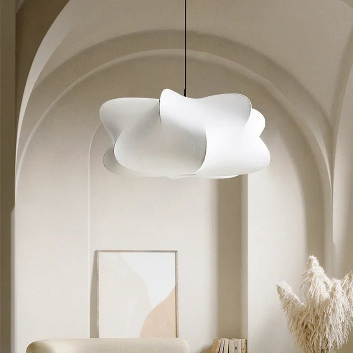 Lampa wisząca Wabi Sabi z jedwabiu Japonii
