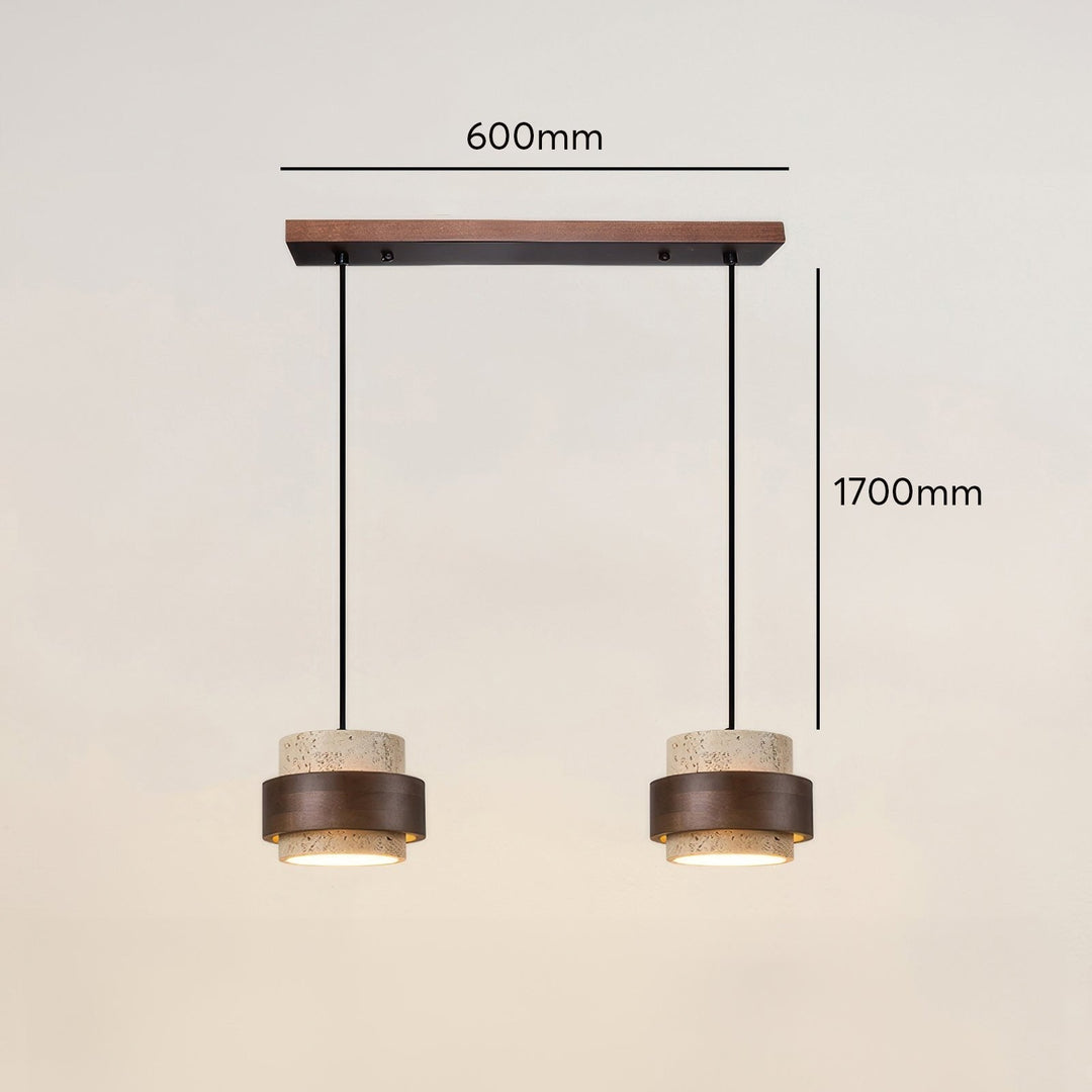 Ascend Retro Stenen Wabi-Sabi Lampa