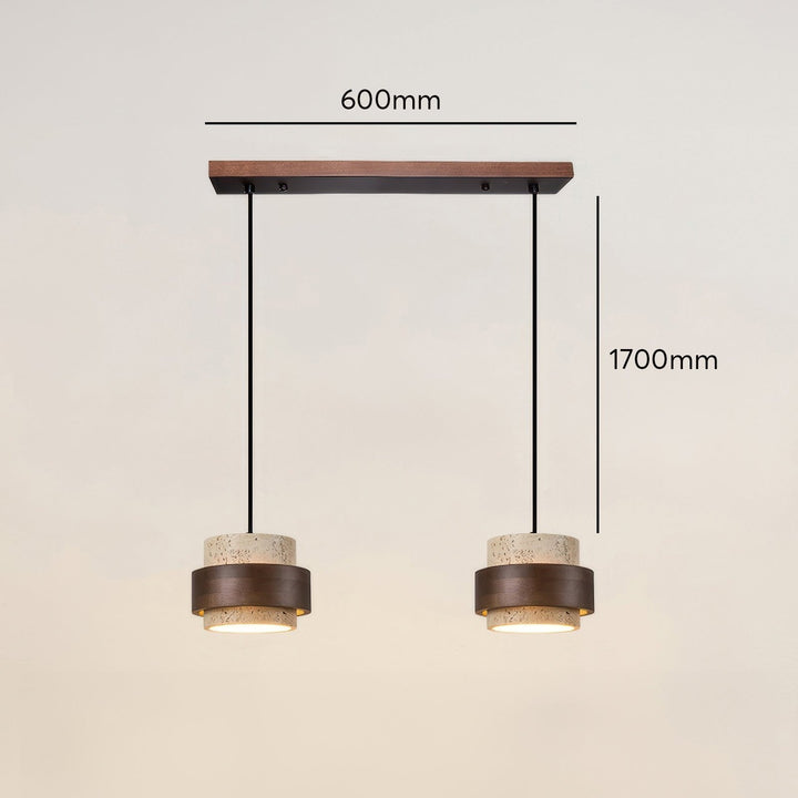 Ascend Retro Stenen Wabi-Sabi Lampa