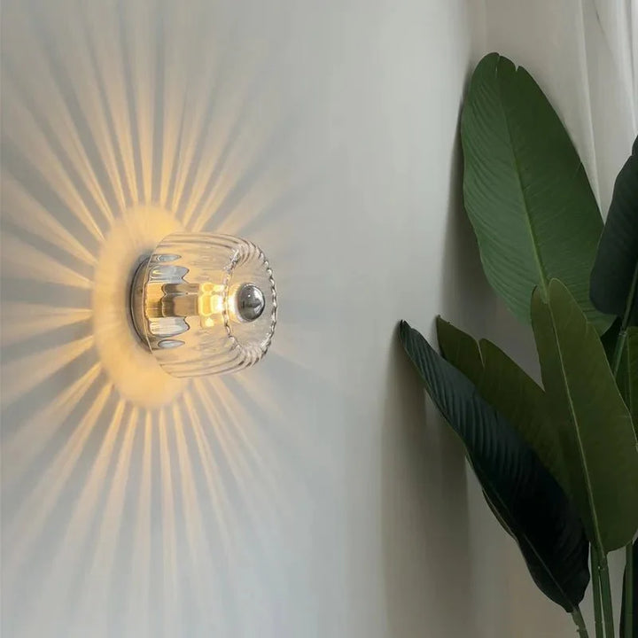 Skandynawska lampa ścienna Bauhaus