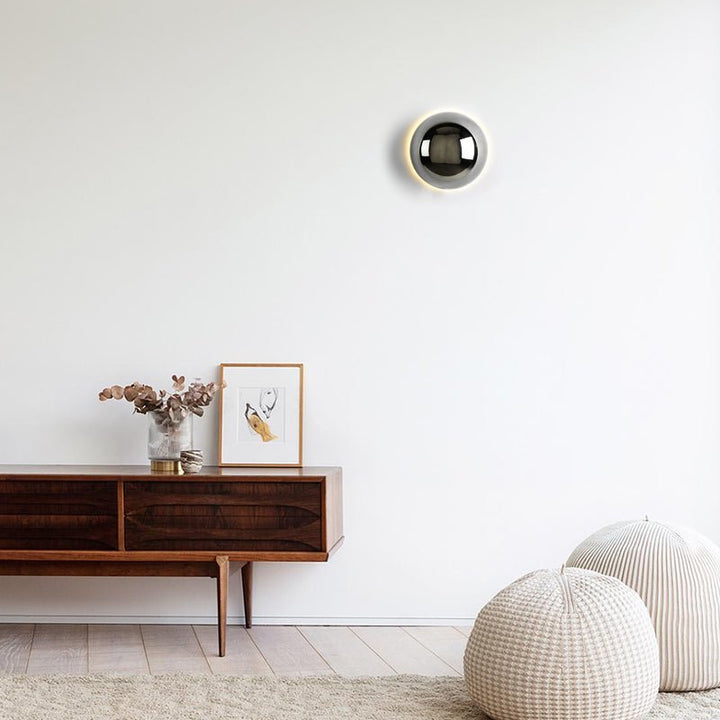 Lampa ścienna w stylu średniowiecznym Bauhaus