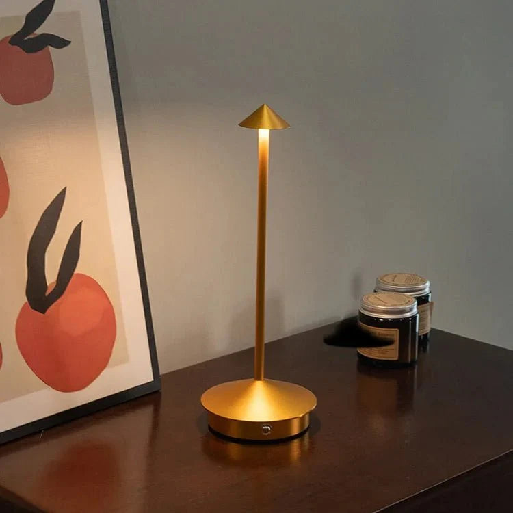 Minimalistyczna Bezprzewodowa Lampa Stołowa LED
