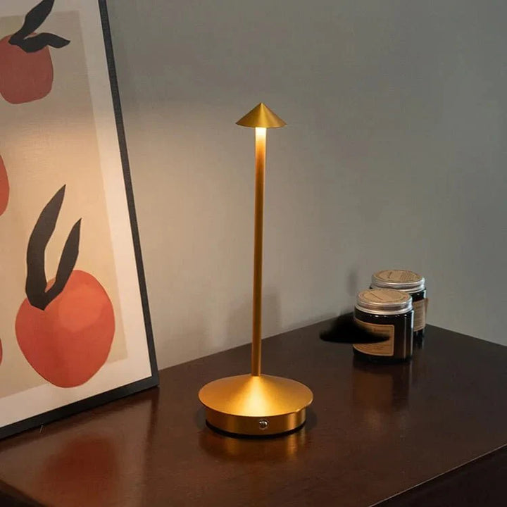 Minimalistyczna Bezprzewodowa Lampa Stołowa LED