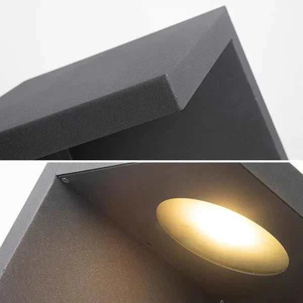 Lampa solarna Block Lane do ogrodu