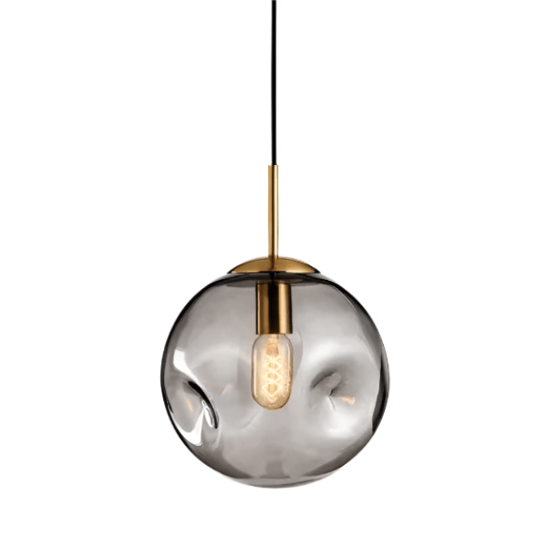 Brikey szklana kula lampa wisząca