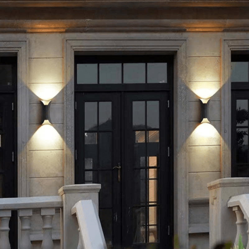 Zewnętrzna Wodoodporna Lampa LED Aluminiowa
