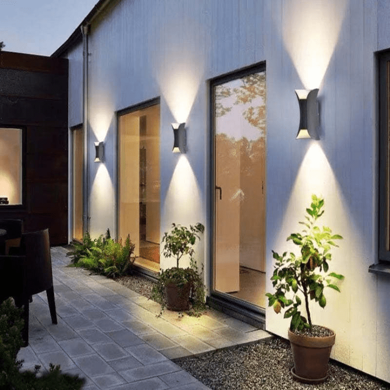 Zewnętrzna Wodoodporna Lampa LED Aluminiowa