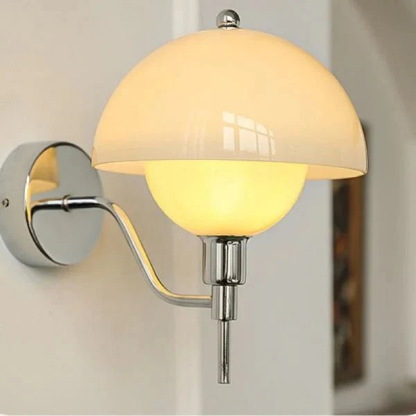Lampa Ścienna Grzyb Kremowa