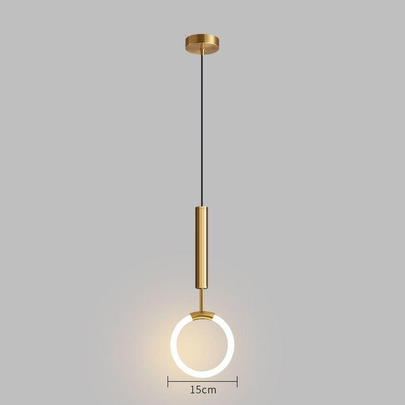Nordycka Prosta Lampa Wisząca LED