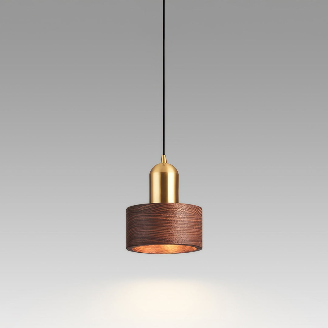 Lampa Wisząca Cylinder w Stylu Japońskim