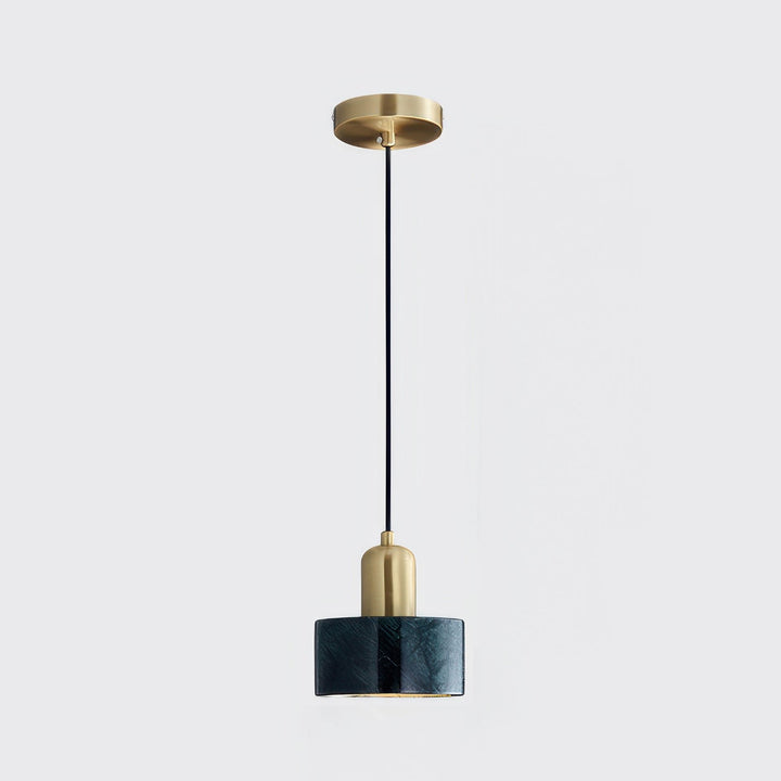 Lampa Wisząca Cylinder w Stylu Japońskim