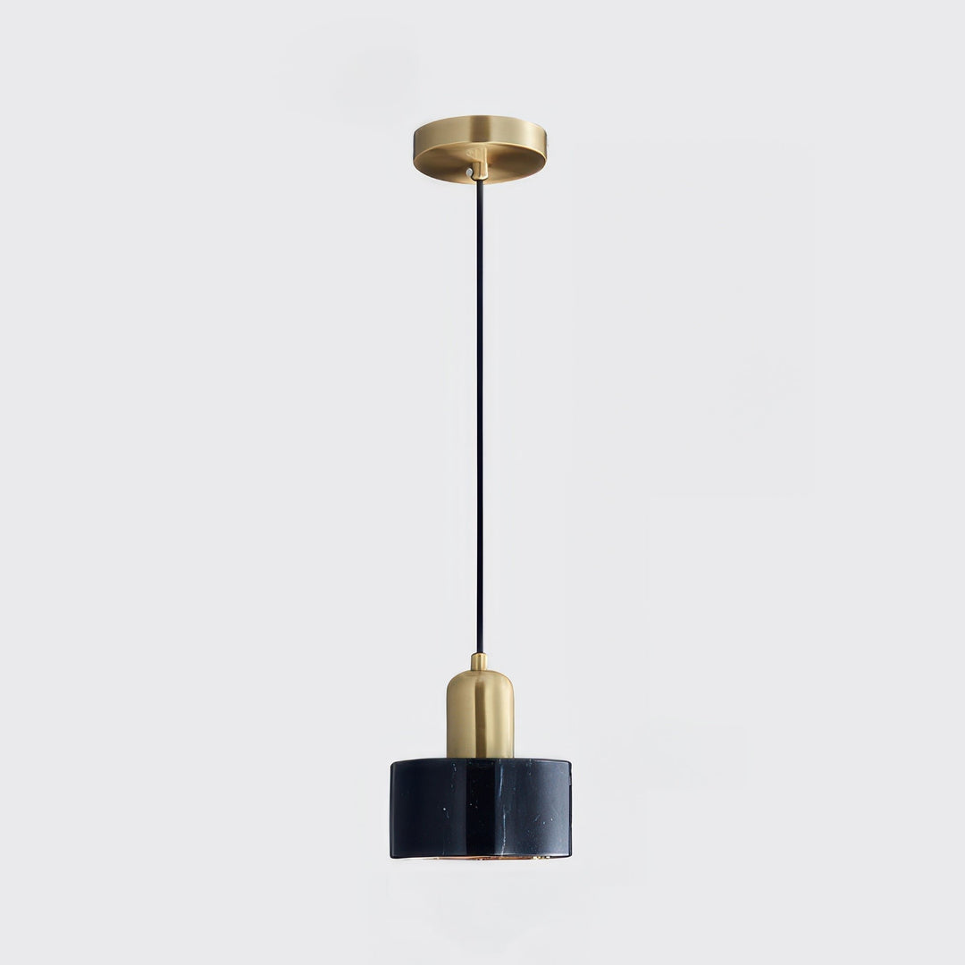 Lampa Wisząca Cylinder w Stylu Japońskim