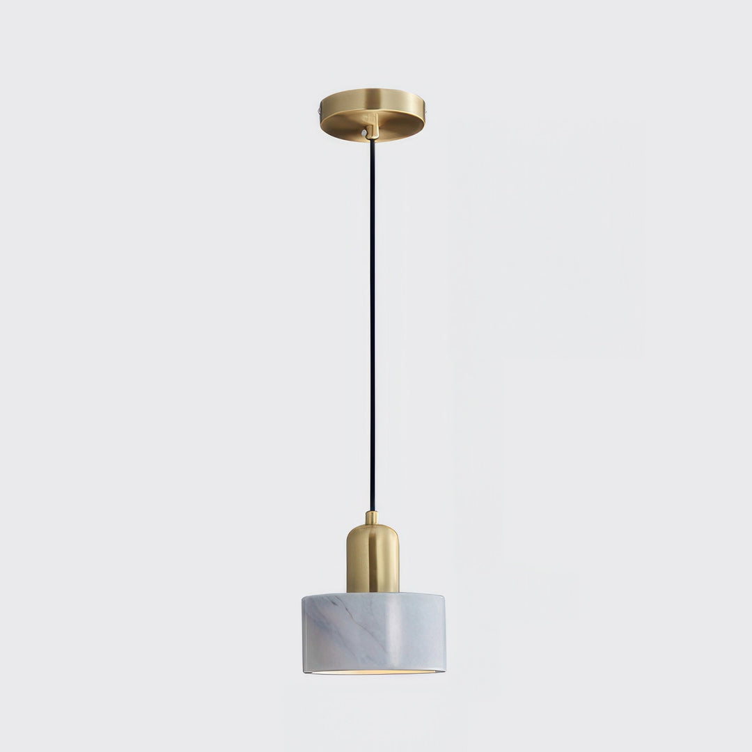 Lampa Wisząca Cylinder w Stylu Japońskim