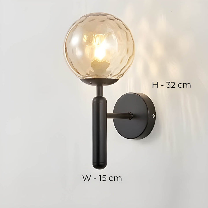 Lampa Clair z przetworzonego szkła