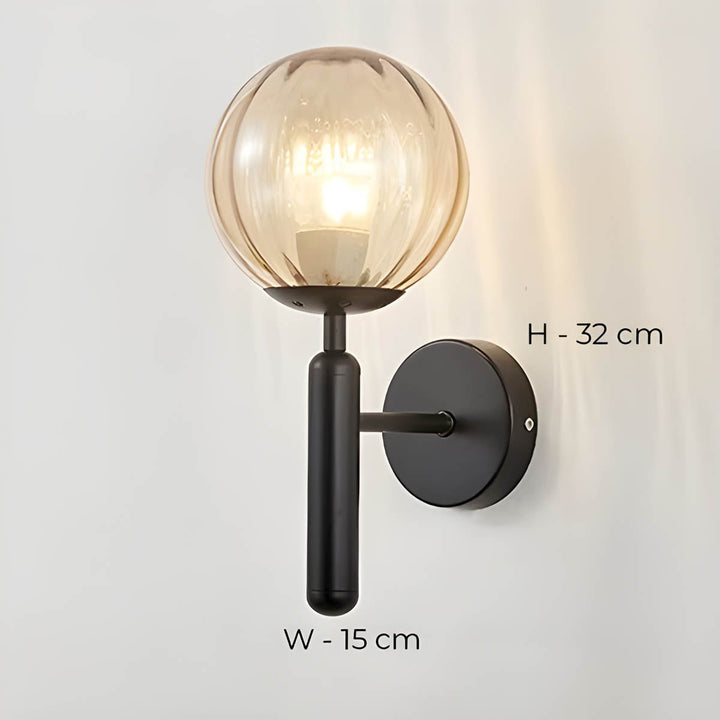 Lampa Clair z przetworzonego szkła