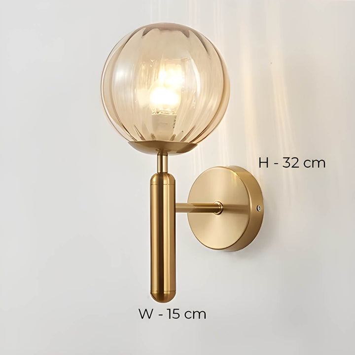 Lampa Clair z przetworzonego szkła