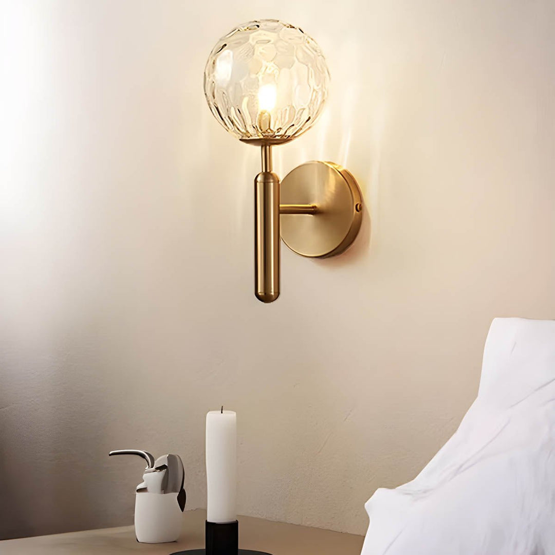 Lampa Clair z przetworzonego szkła