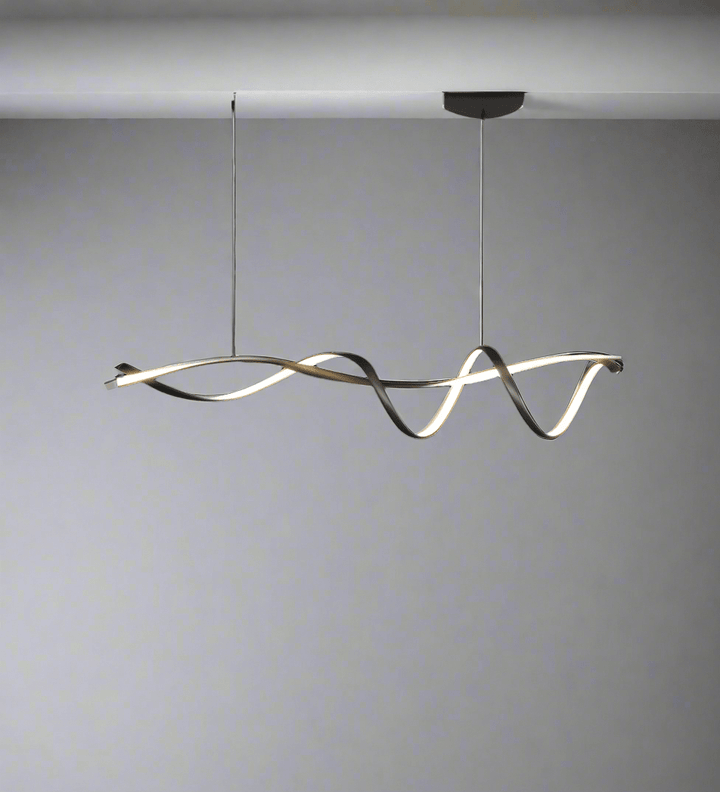 Kreatywna Czarna Nowoczesna Lampa Wisząca LED