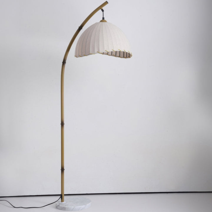 Kulturalna Lampa Podłogowa Zen z Bambusa
