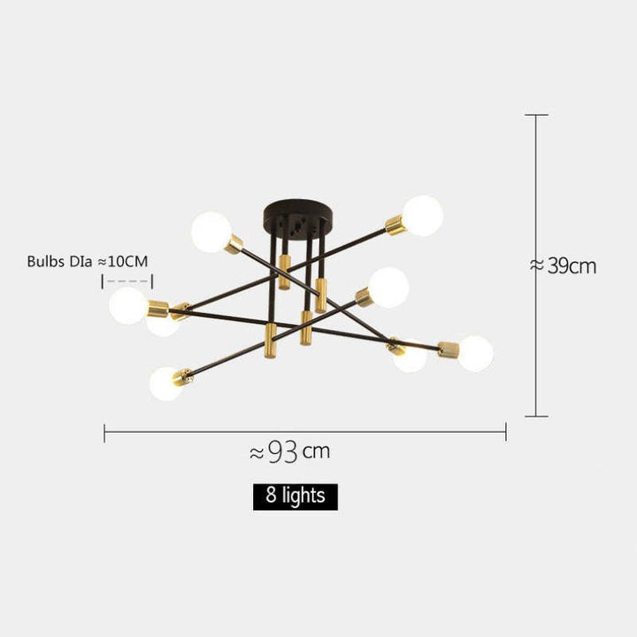 ORBITA | Szklana Lampa Księżycowa