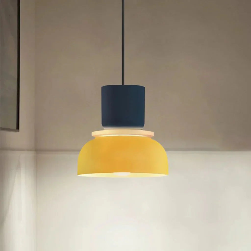 Dulcy Kleurblok Skandynawska Lampa Wisząca