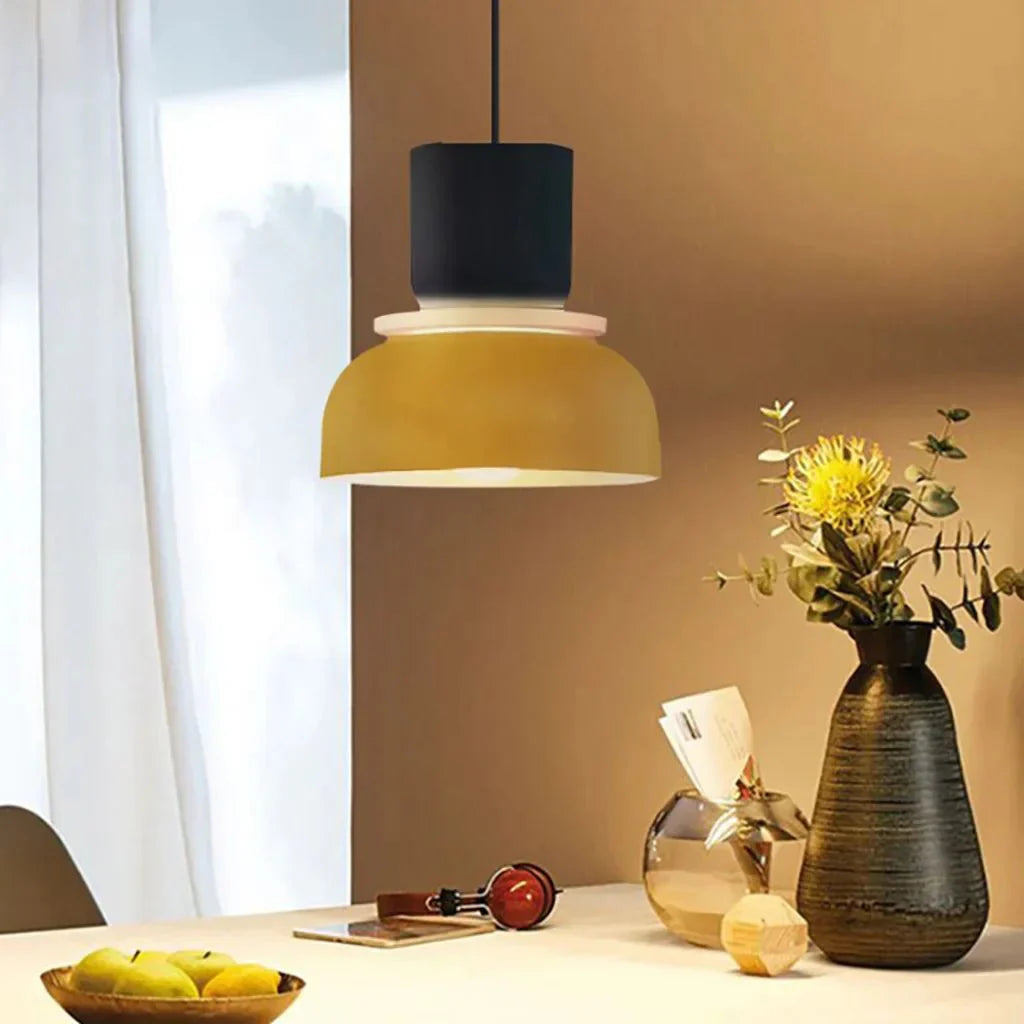 Dulcy Kleurblok Skandynawska Lampa Wisząca
