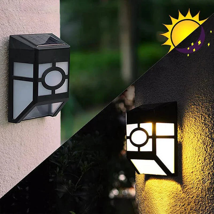 Lampa ścienna LED na energię słoneczną (2 opakowania)