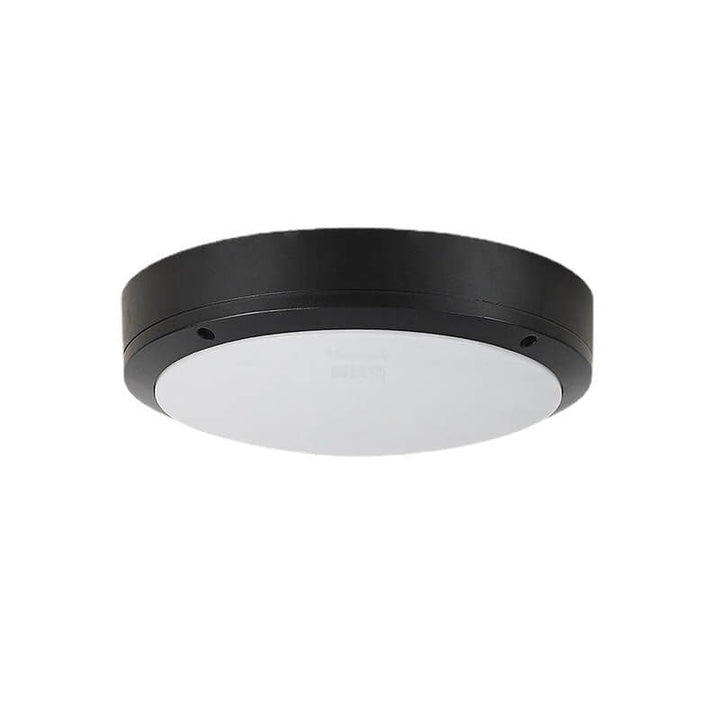Prosta zewnętrzna wodoodporna aluminiowa okrągła lampa sufitowa LED