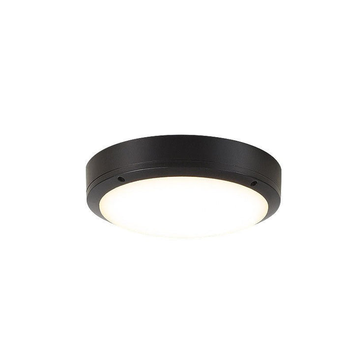 Prosta zewnętrzna wodoodporna aluminiowa okrągła lampa sufitowa LED