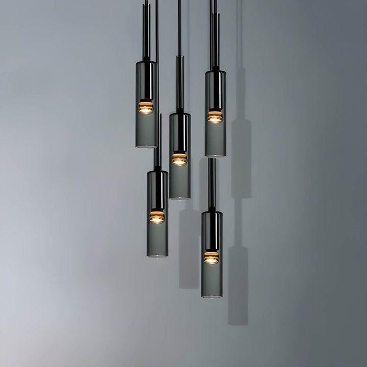 Elegancka Kryształowa Lampa Wisząca
