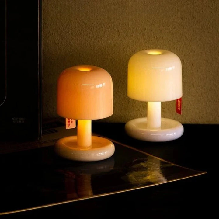 Mini lampa stołowa LED „Zachód Słońca” – nastrojowe oświetlenie nocne