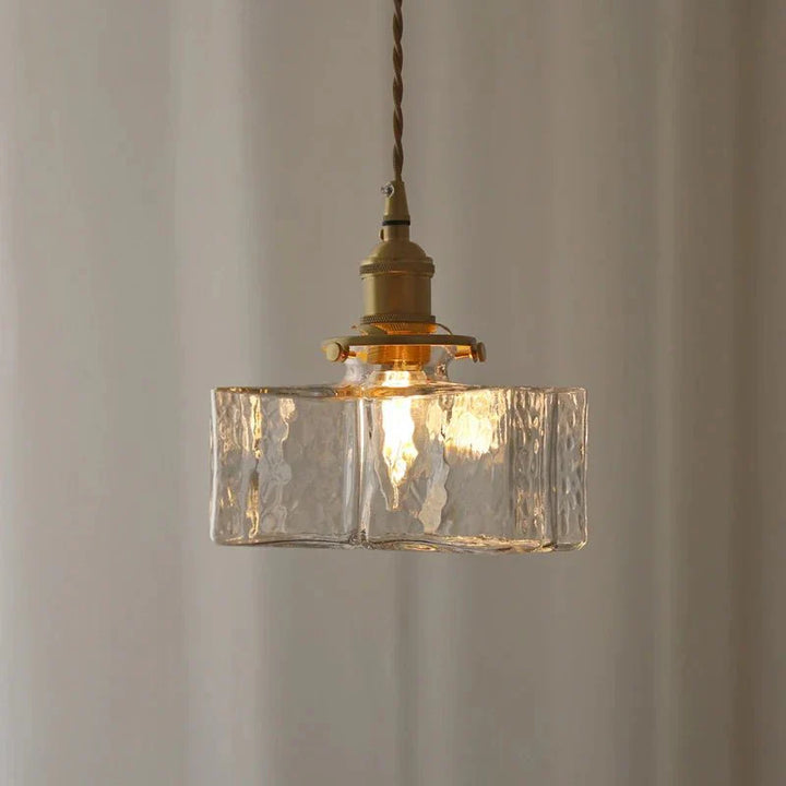Fatima - Nowoczesna Retro Szklana Lampa Wisząca