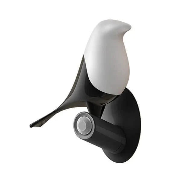 Ekster Drewniana LED Inteligentna Lampa Biurkowa z Czujnikiem Ładowana