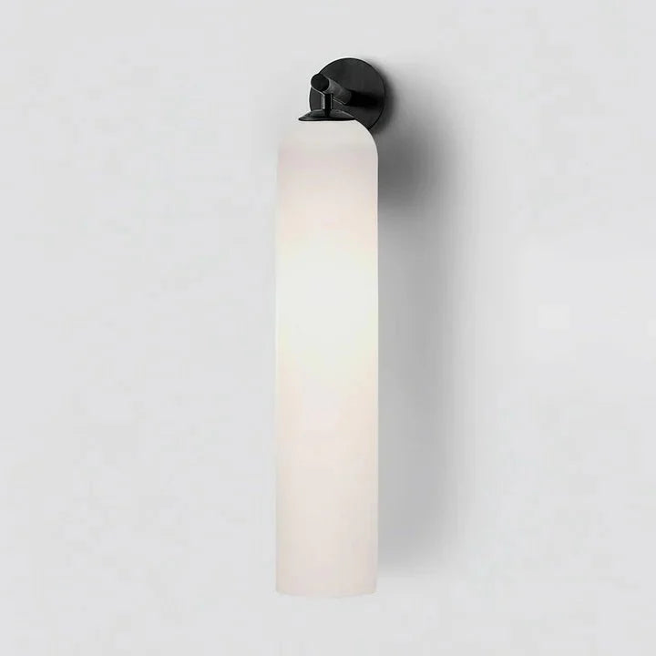 Szklana lampa ścienna