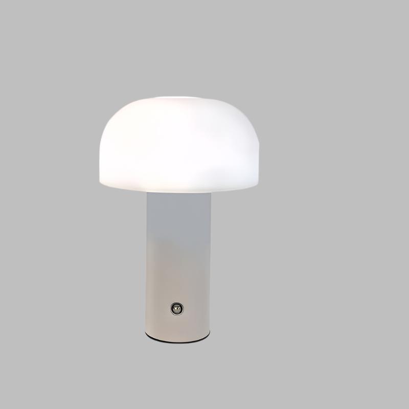 Lampa stołowa w stylu europejskim w kształcie grzyba