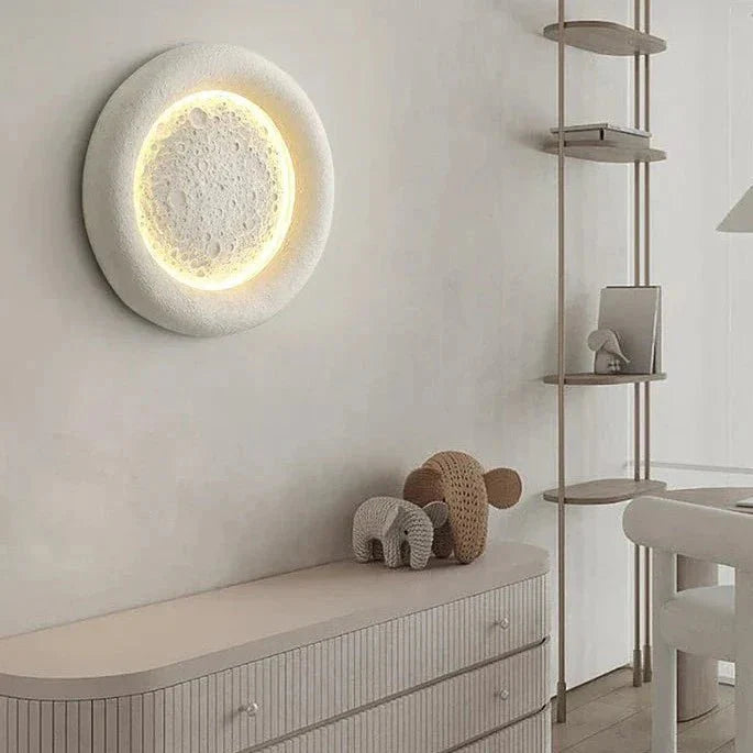 Elegancka Lampa Ścienna Księżycowa