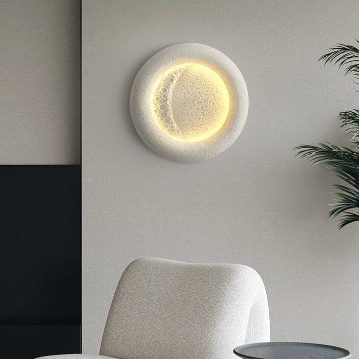 Elegancka Lampa Ścienna Księżycowa