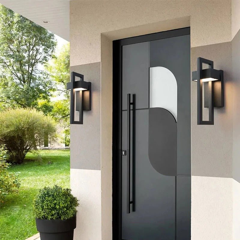 Lampa Ścienna Huwai na Zewnątrz