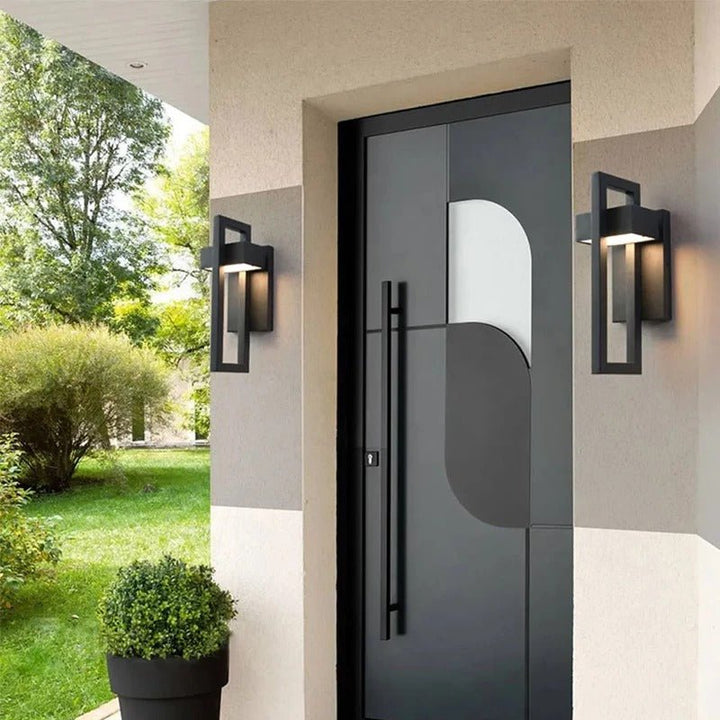 Lampa Ścienna Huwai na Zewnątrz