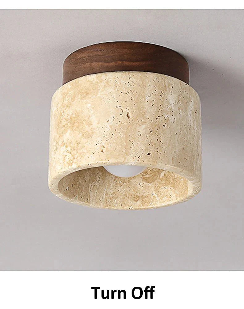 Japońska Kreatywna Lampa Sufitowa w Stylu Kremowym