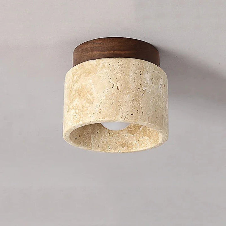 Japońska Kreatywna Lampa Sufitowa w Stylu Kremowym