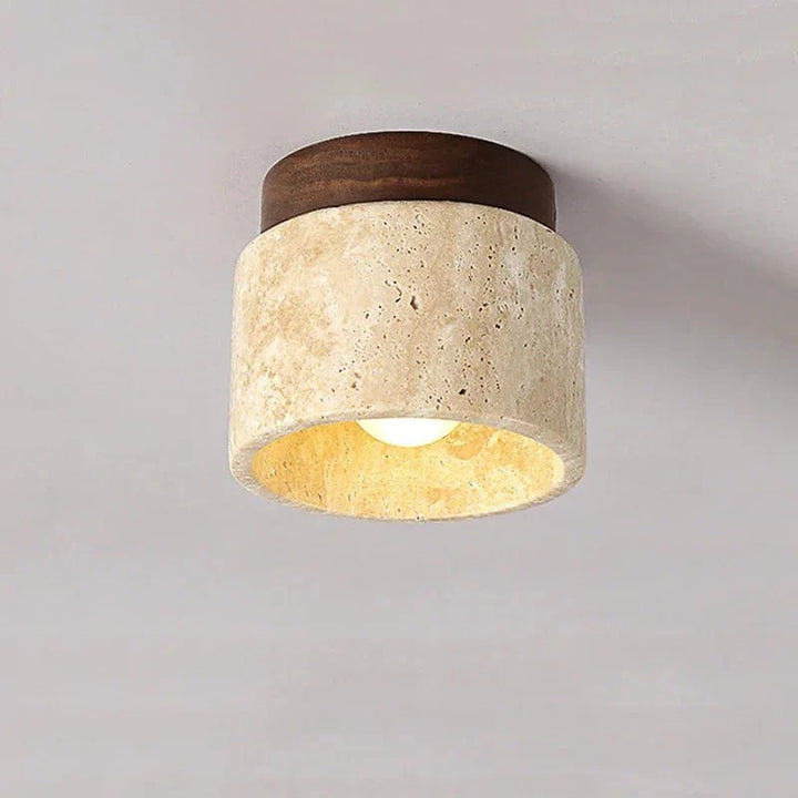 Japońska Kreatywna Lampa Sufitowa w Stylu Kremowym