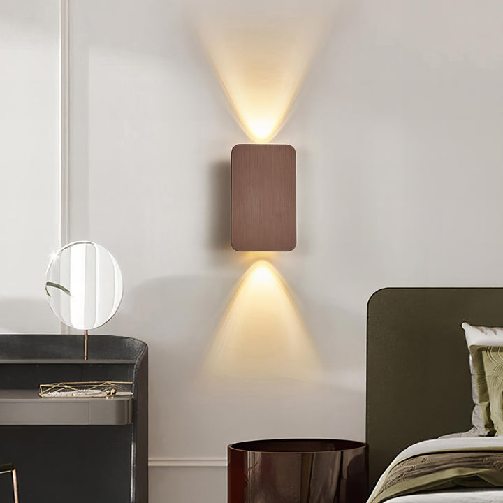 Koda - Prostokątna lampa ścienna