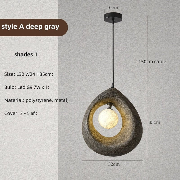 Lampa wisząca Ronde Wabi Sabi