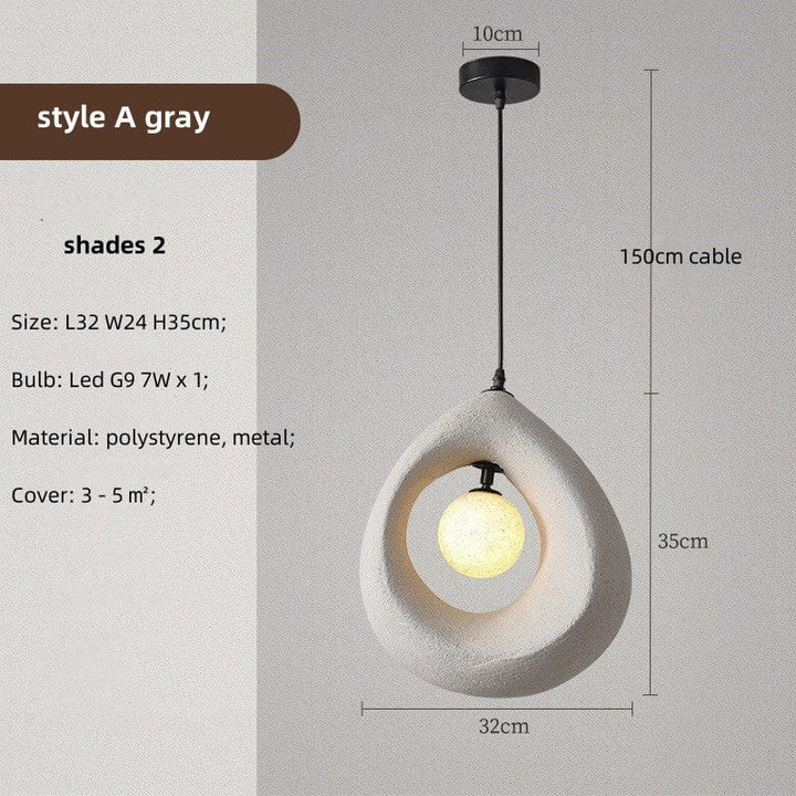 Lampa wisząca Ronde Wabi Sabi