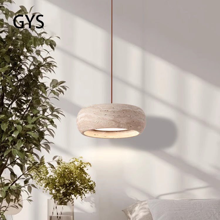 Lampa wisząca LED z kamienia