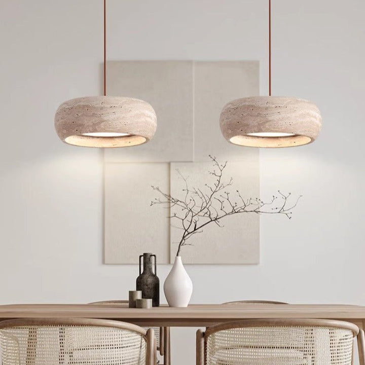 Lampa wisząca LED z kamienia