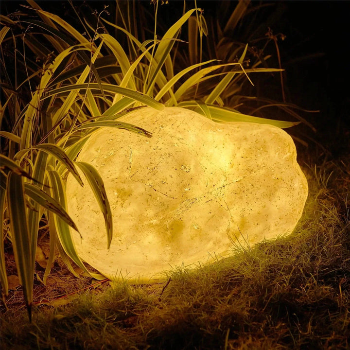 Żywa Kamienna Lampa Zewnętrzna