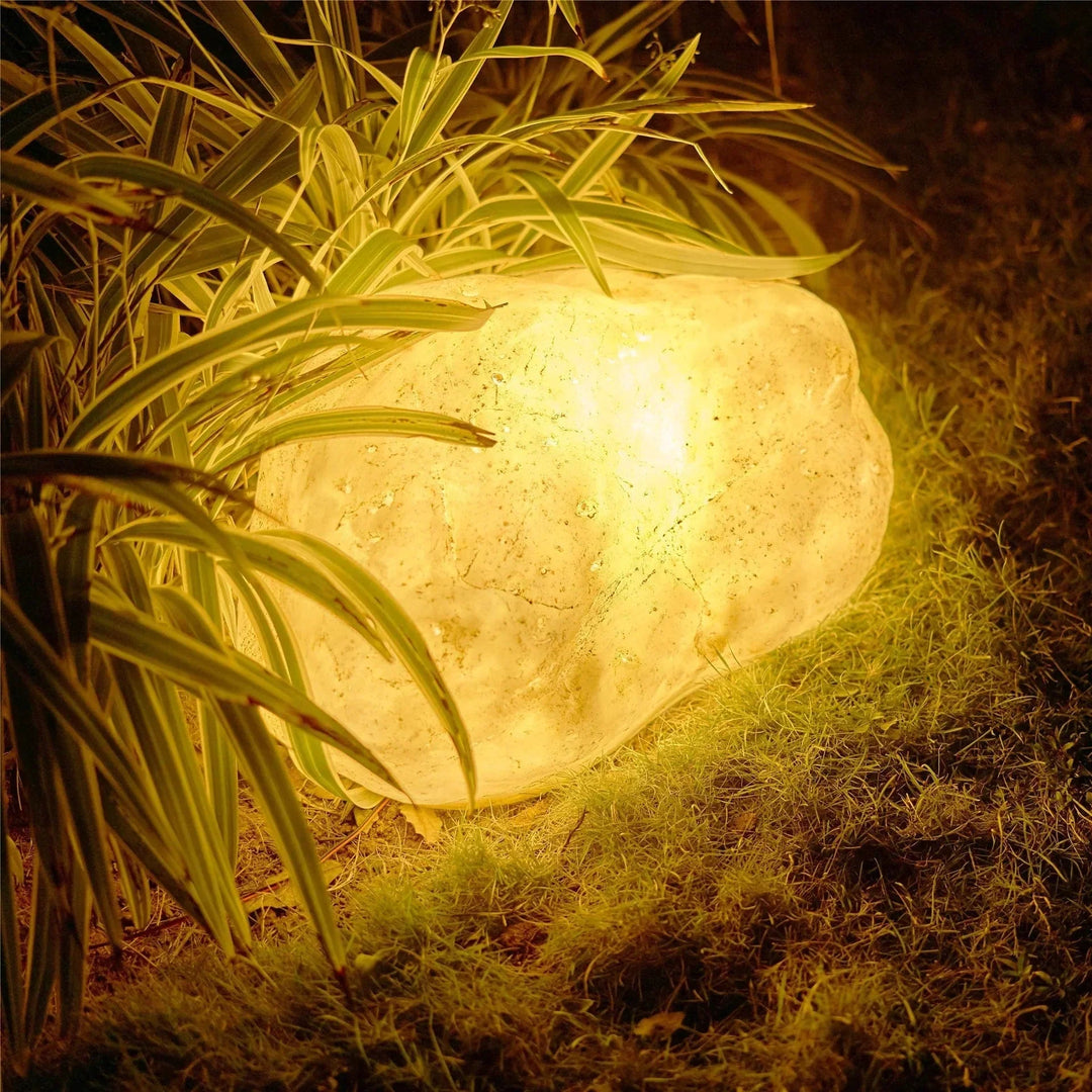Żywa Kamienna Lampa Zewnętrzna